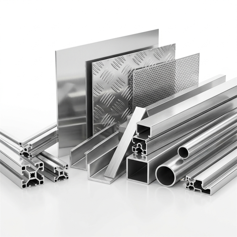 Høg-Avrikið 6061 aluminiumslegeringskonstruktiónsprofilur